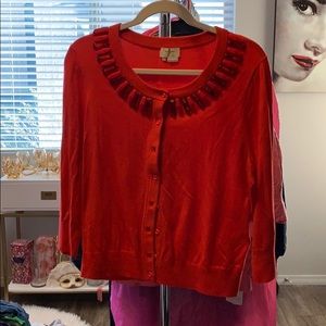 Kate Spade bejeweled cardigan